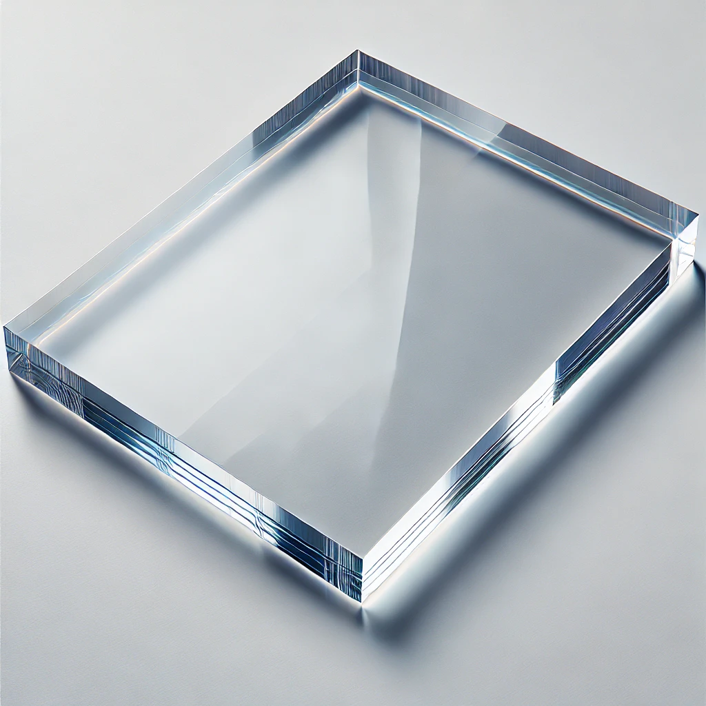 Metacrilato transparente, material plástico resistente y ligero, adecuado para una amplia gama de usos en proyectos creativos y funcionales.